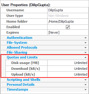 Quotas & Limits