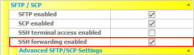 SSH Forwarding